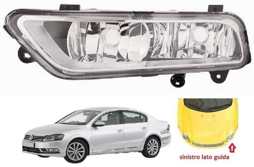 Faro fendinebbia con - faro, sx